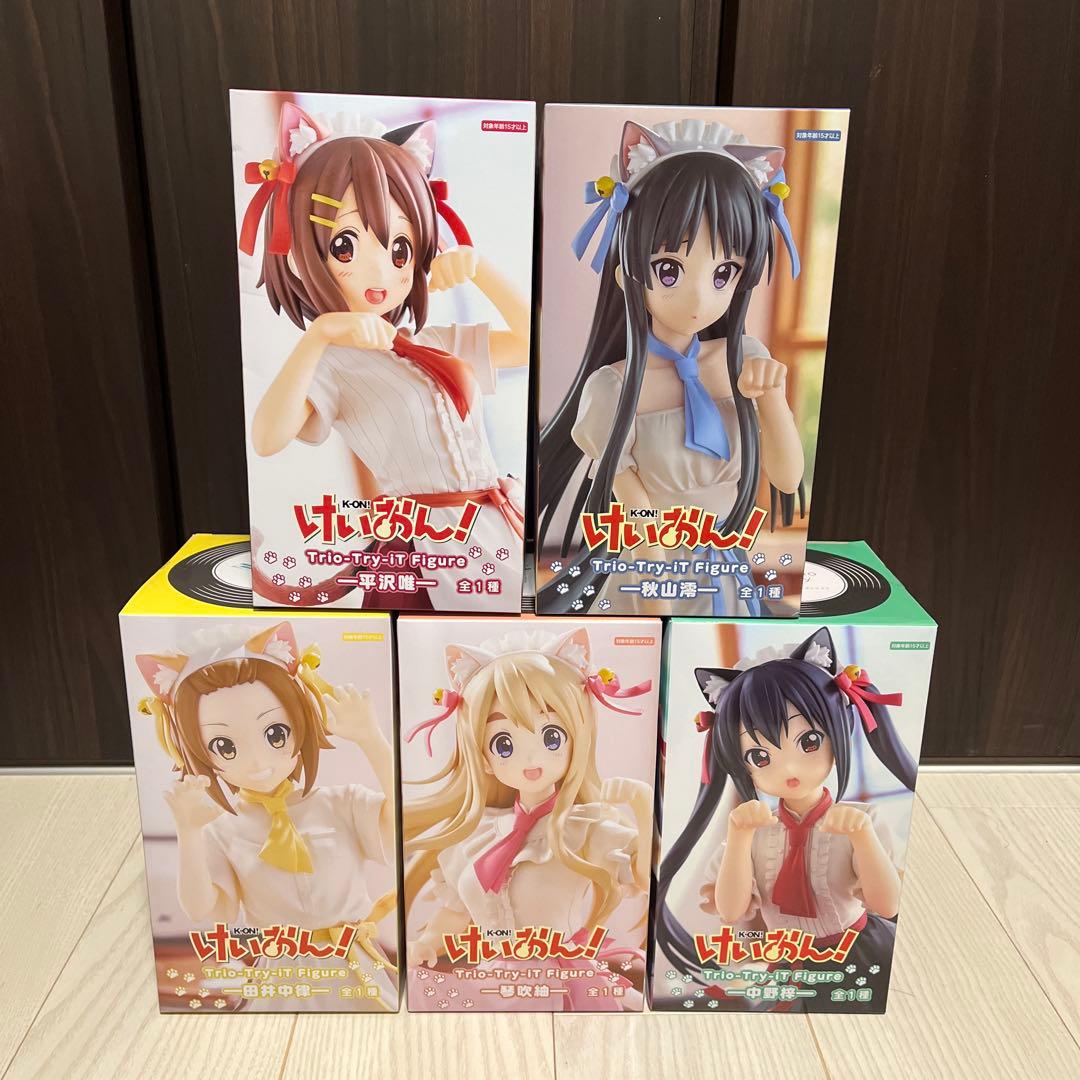 けいおん Trio−Try−iT トリオトライト フィギュア 5種セット - メルカリ
