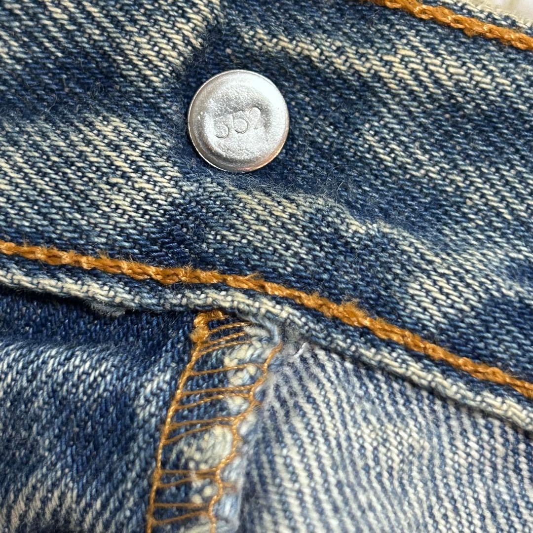 90s ビンテージ Levis 501 xx 黒文字 ダメージ グランジ - メルカリ