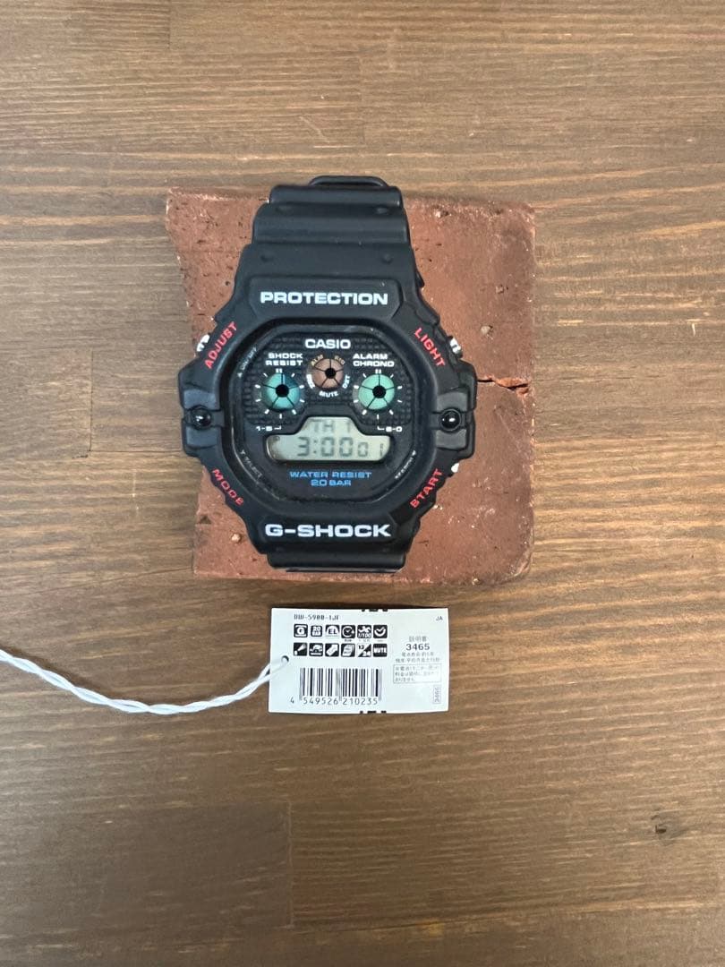 G-SHOCK DW-5900 初代モデル希少 カシオBLACK クリスマス - メルカリ