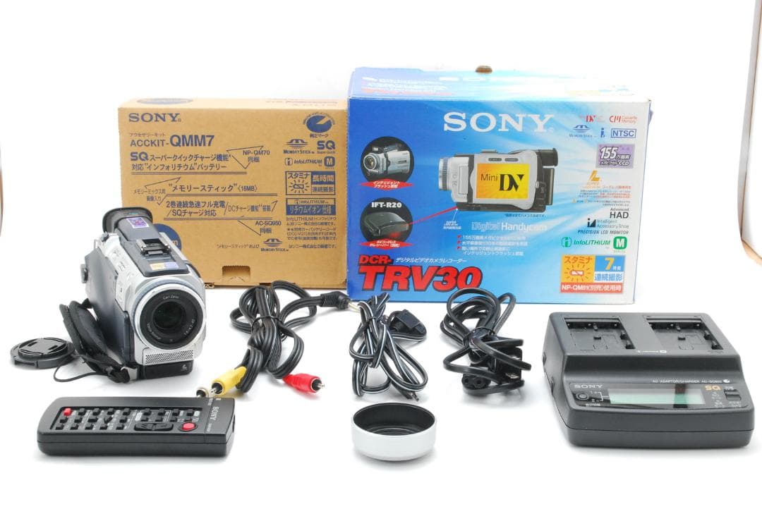 【訳あり品 箱付き】 ソニー Sony DCR TRV30 Sony Handycam DCR-TRV30 Camcorder Record Used Tested from JAPAN