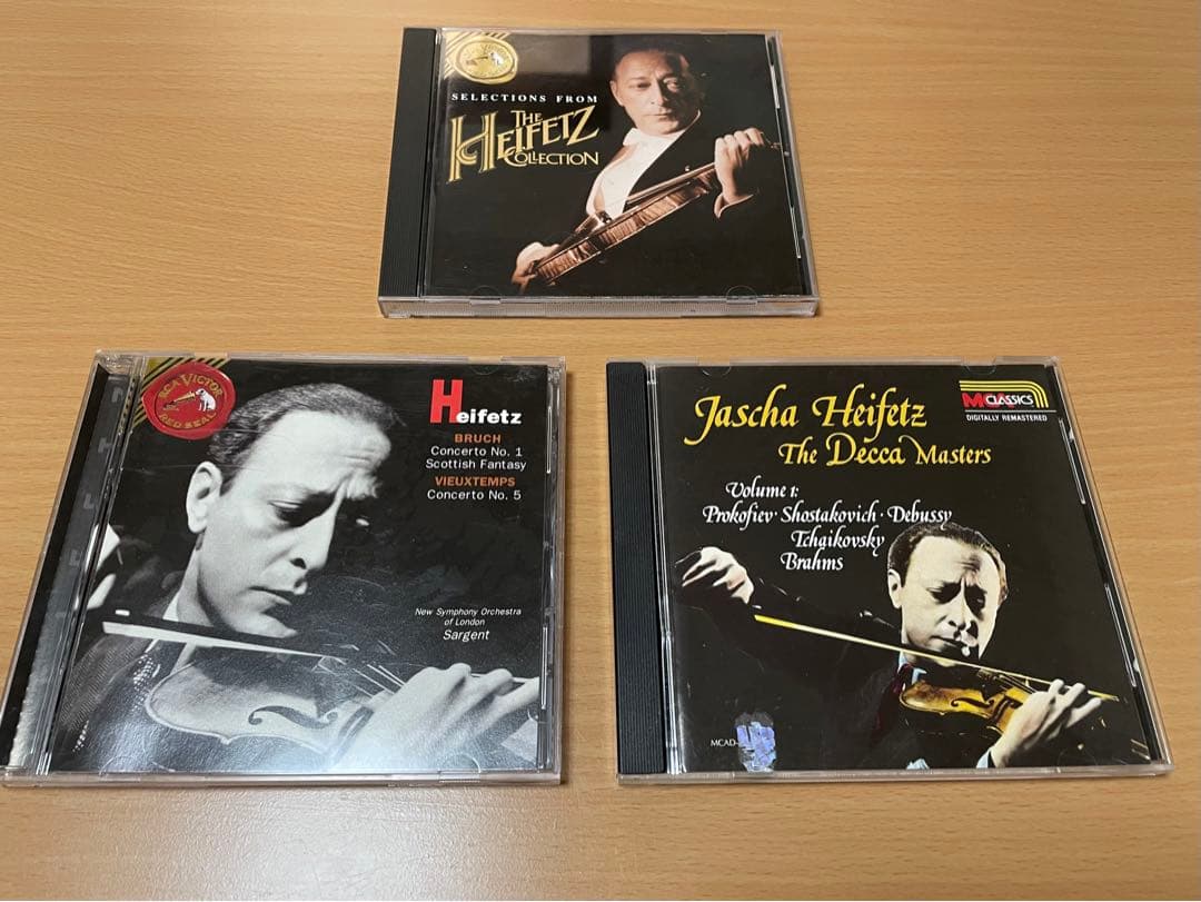Jascha Heifetz CD 3枚セット - メルカリ
