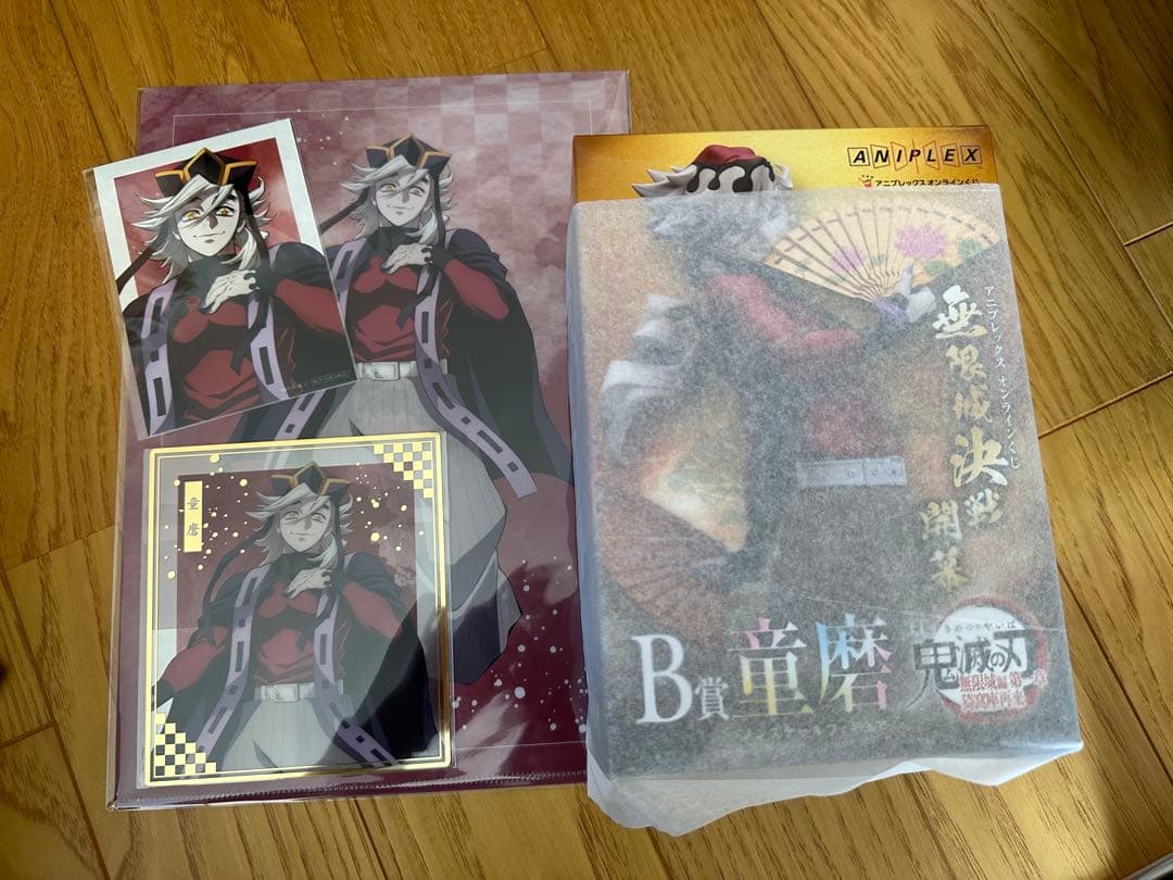 アニプレックスオンラインくじ 童磨フィギュア - メルカリ