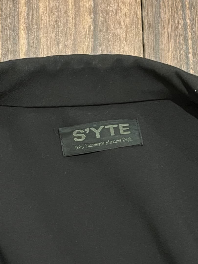 s'yte ヨウジヤマモト ロングコート ラップドレス - メルカリ