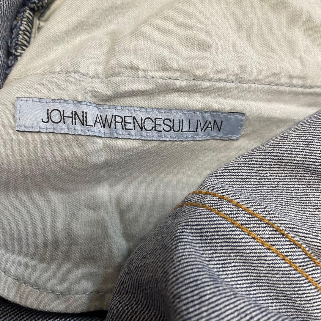 JOHN LAWRENCE SULLIVAN ワイドパンツ ダークブルー