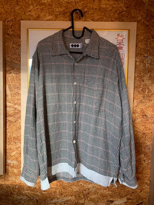 GOODENOUGH FINESSE GOOD ENOUGH チェックネルシャツ