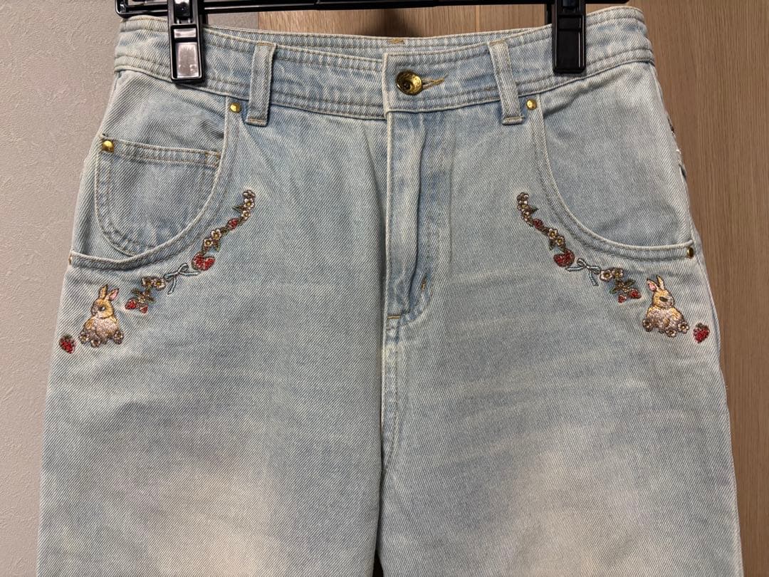 フランシュリッペ はんかちうさぎデニムパンツ