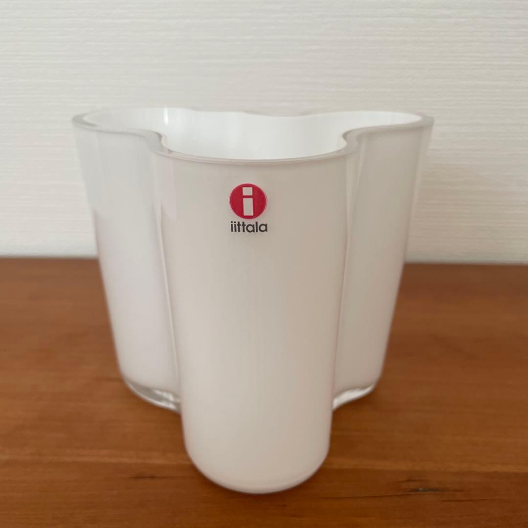 Mpico❗️ イッタラ　フラワーベース ホワイト　95mm Mpico❗️ イッタラ フラワーベース ホワイト 95mm Mpico❗️ イッタラ