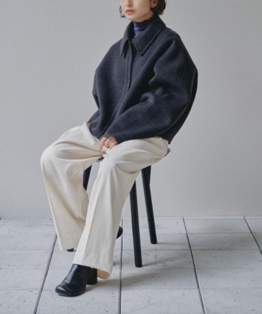 TODAYFUL Wool Zip Blouson 36 - メルカリ