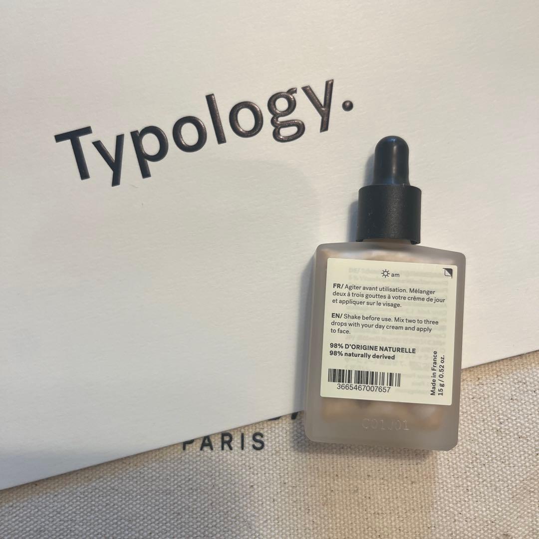 新品未開封 Typology T31 ティポロジー グロウドロップス【寄付対象