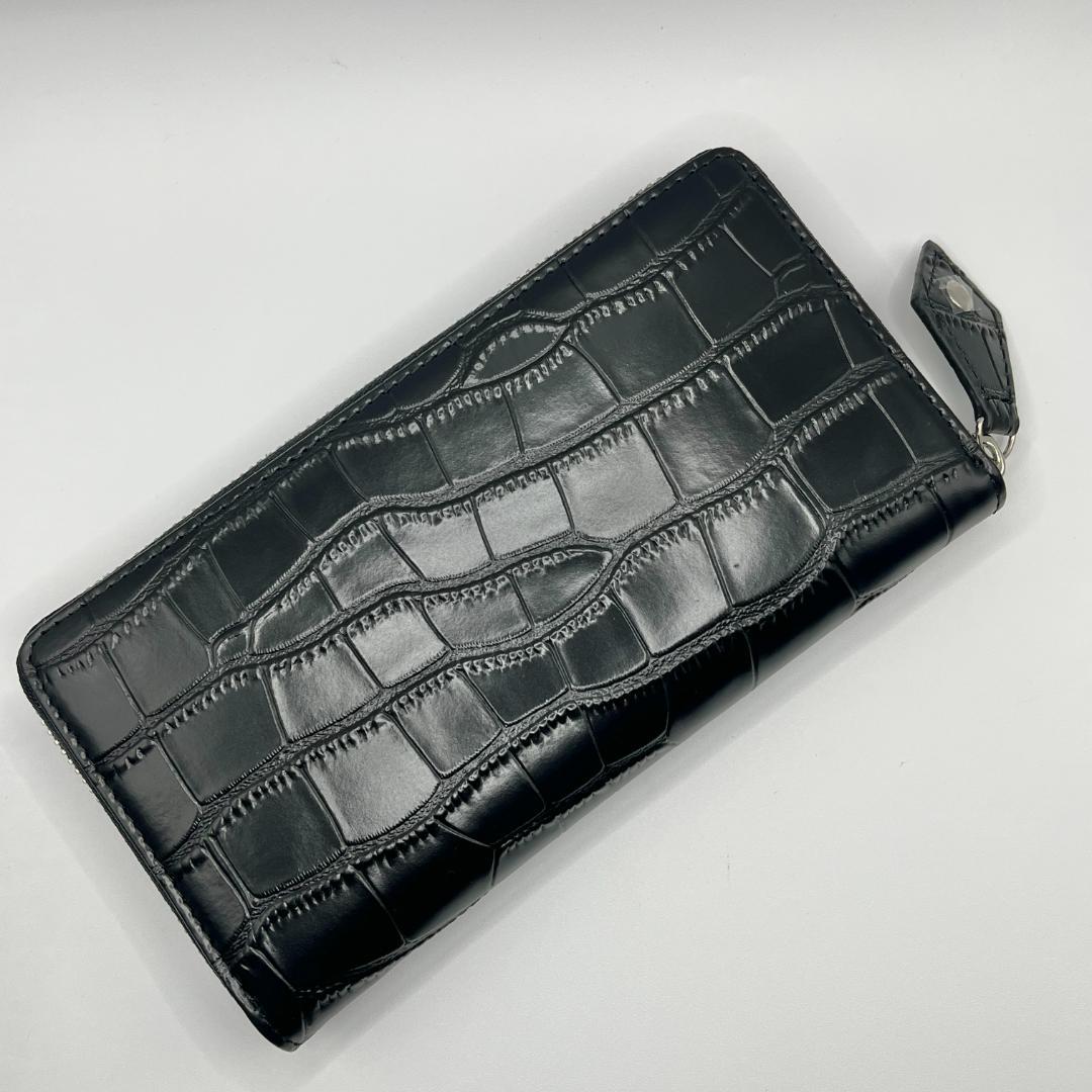 人気 未使用 Vivienne Westwood 黒 シンプル ワニ風 ウロコ - メルカリ