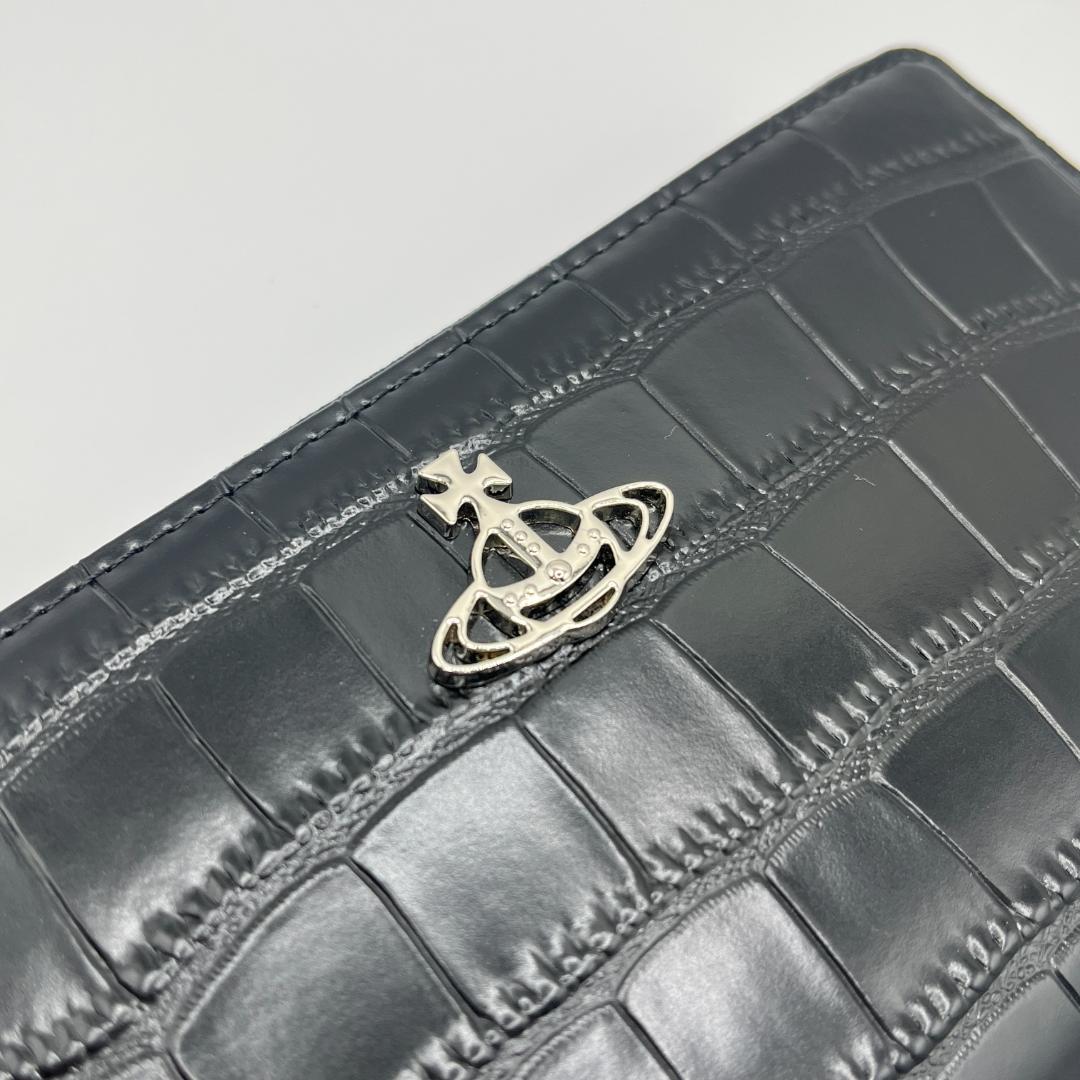 人気 未使用 Vivienne Westwood 黒 シンプル ワニ風 ウロコ - メルカリ