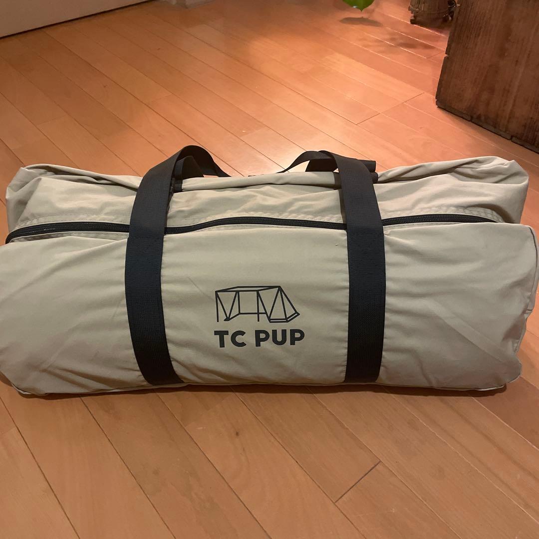 VASTLAND TC PUP TENT SOLO ベージュ TCティピーテント ソロ | キャンプ用品・テントの通販ならVASTLAND