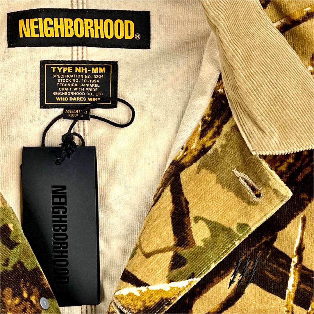 新品 ネイバーフッド リアル ツリーカモフラージュ 迷彩 ベロア