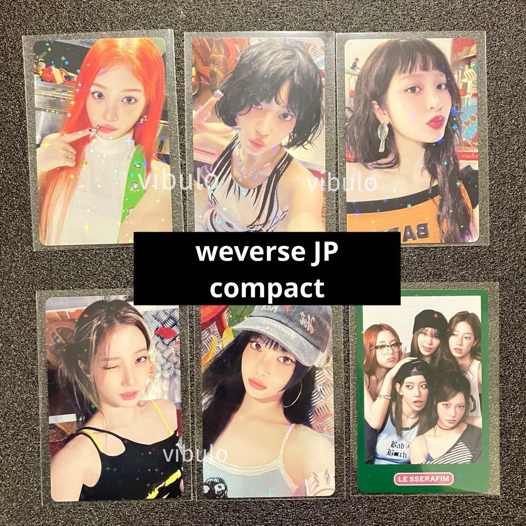 LE SSERAFIM SPAGHETTI 特典トレカ ルセラ コンプ - メルカリ