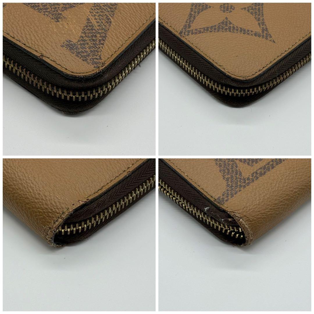 ルイヴィトン モノグラム ジャイアント リバース ジッピーウォレット