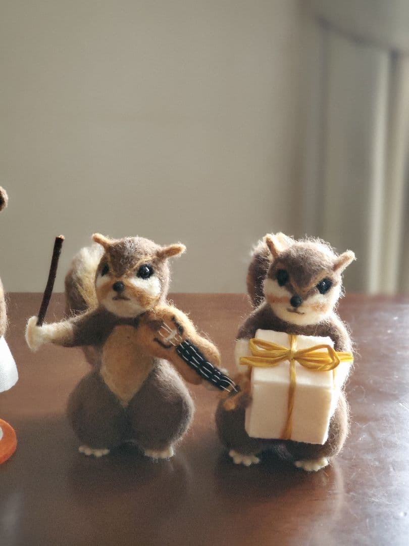 tanton 様専用ページ 羊毛フェルト リスとくま
