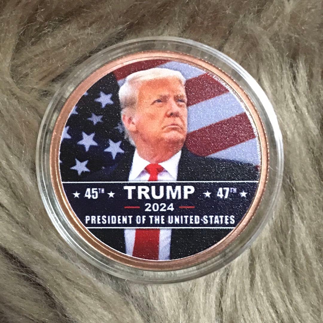 アメリカ ドナルド・j・トランプ大統領 5オンス 銅メダル アメリカ