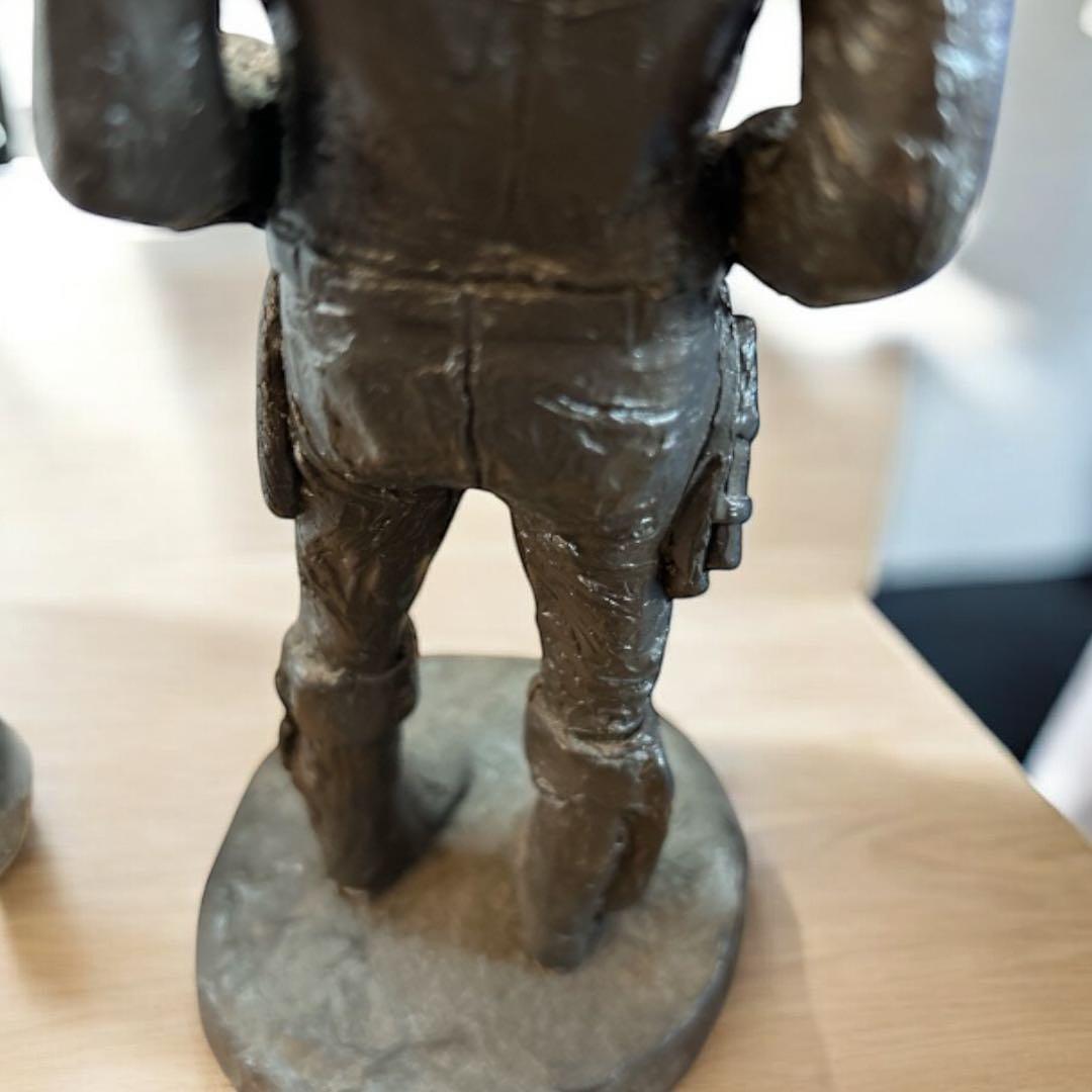 彫刻家 マイケルガーマン氏作 アンティーク彫刻 アメリカンインテリア