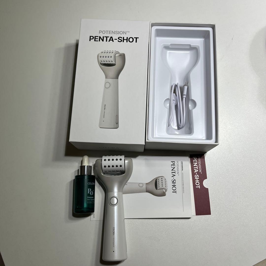 PENTA-SHOT 美顔器 セラム付き 楽天市場】【セロラバイ公式】ペンタショット1日5分・毛穴の目立ち