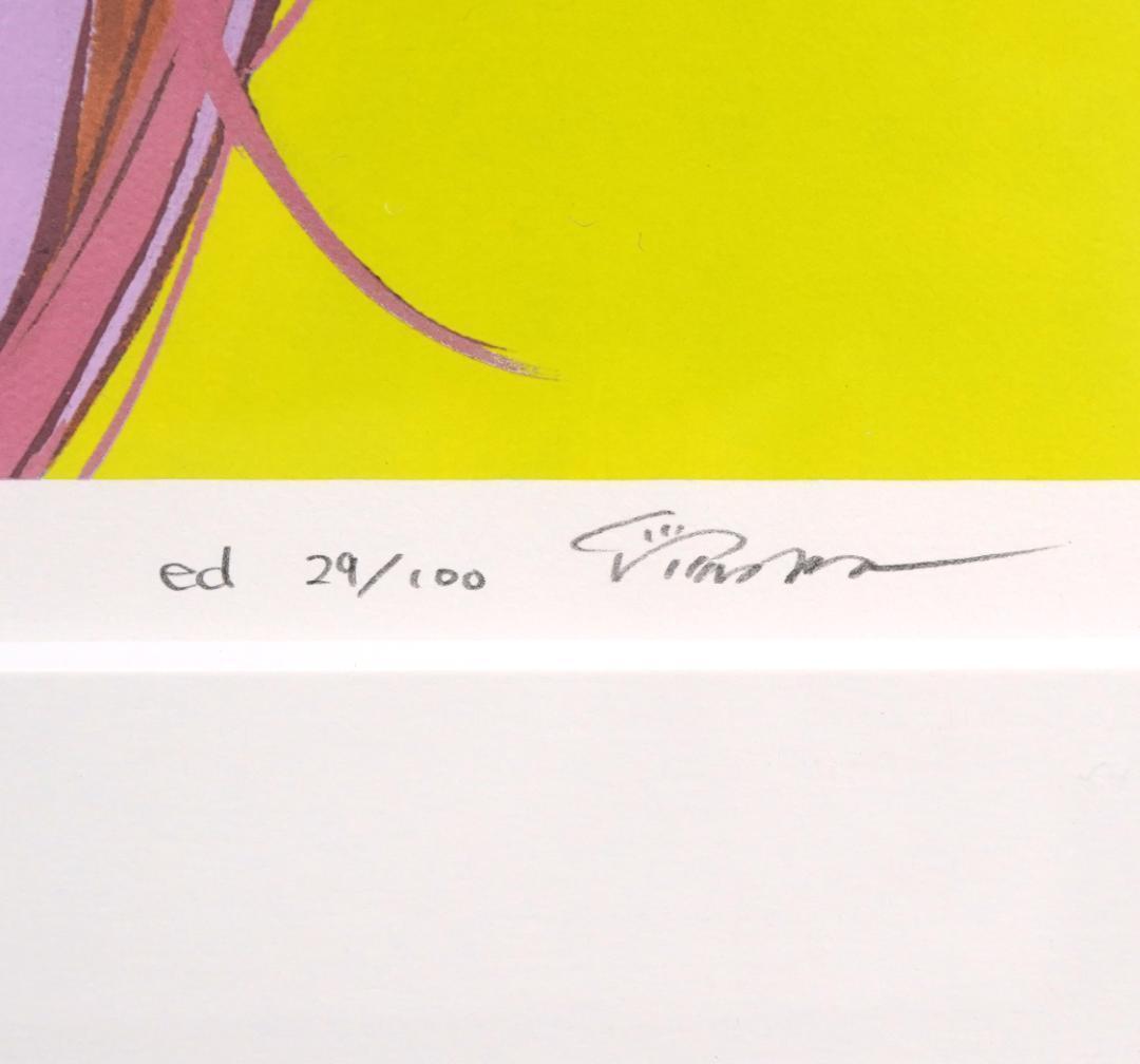 愛☆まどんな「彼女の顔が思い出せない-ゆめみ-」シルクスクリーン