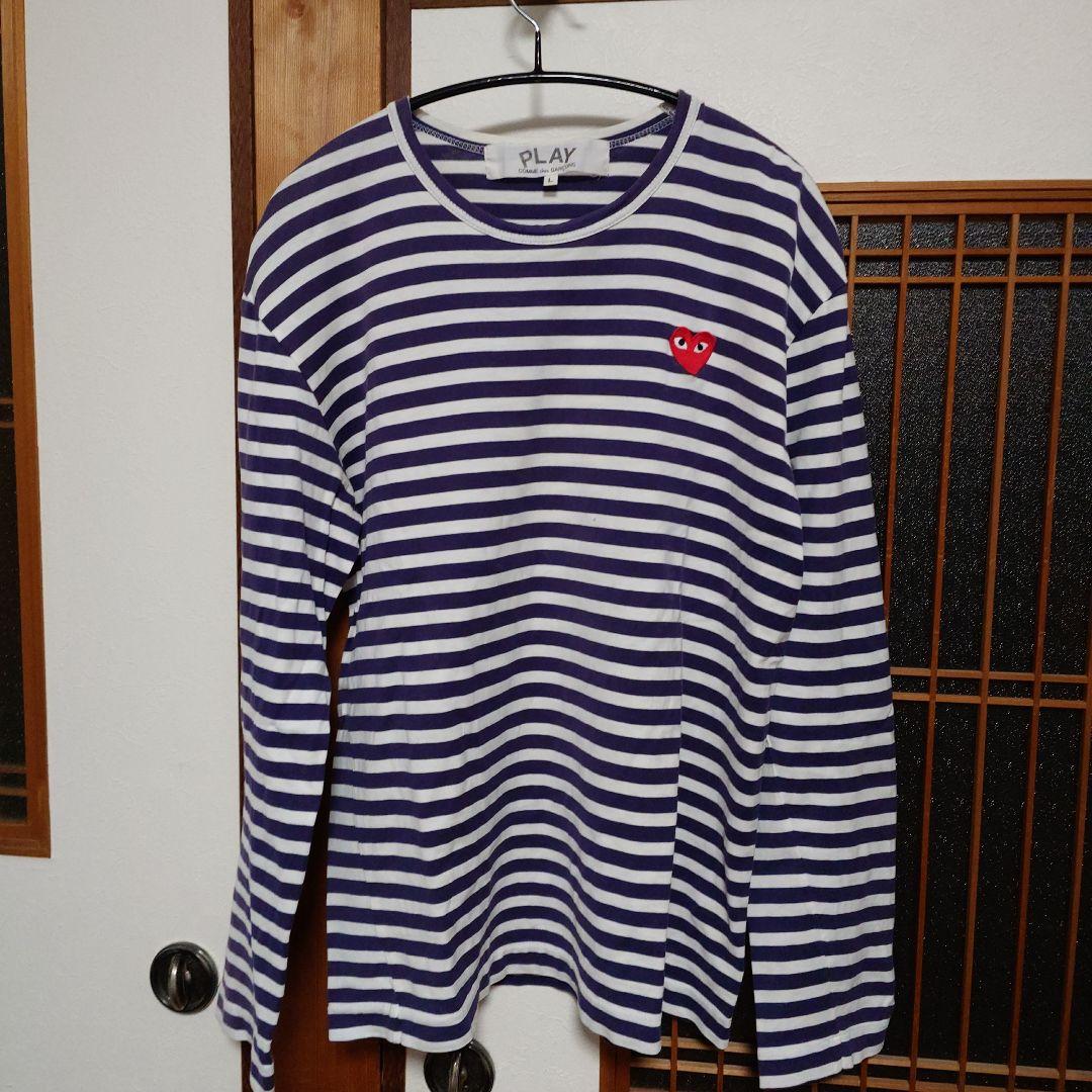 も*と様 3枚セット PLAY Comme des Garçons 長袖カットソ - メルカリ