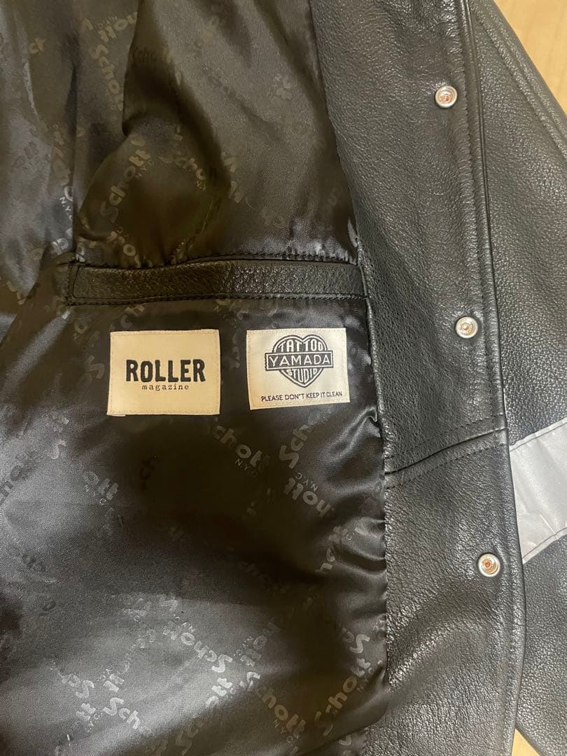 Schott TATTOO STUDIO YAMADA ROLLER 極美品 L - メルカリ