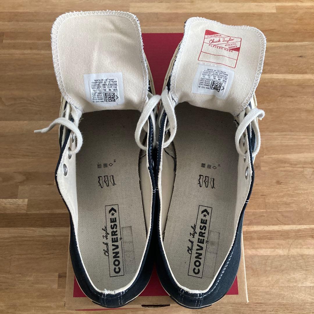 CT70 コンバース チャックテイラー ブラック ローカット 28.5cm