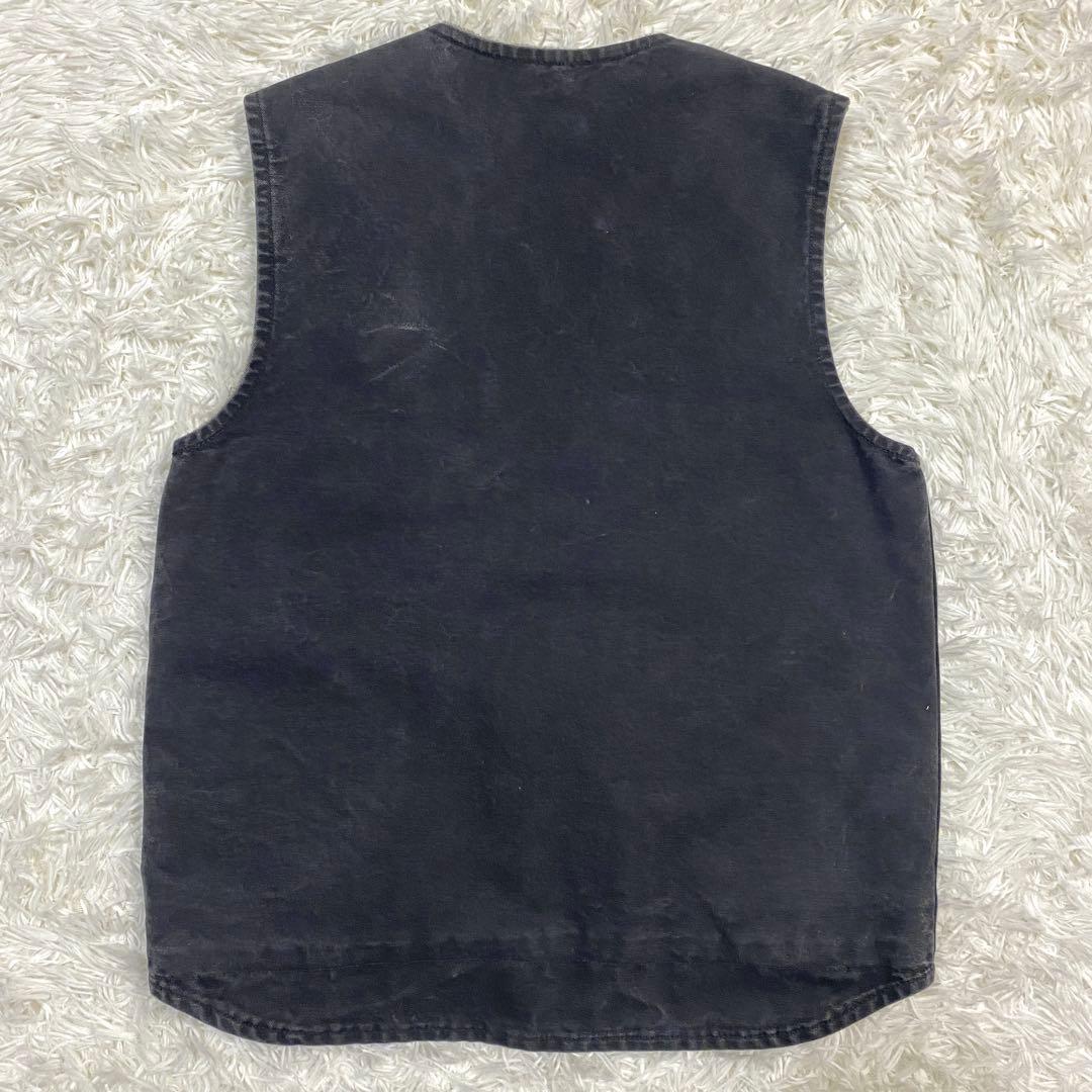 雰囲気◎carhartt カーハート V26 ダックボアベスト ブラック