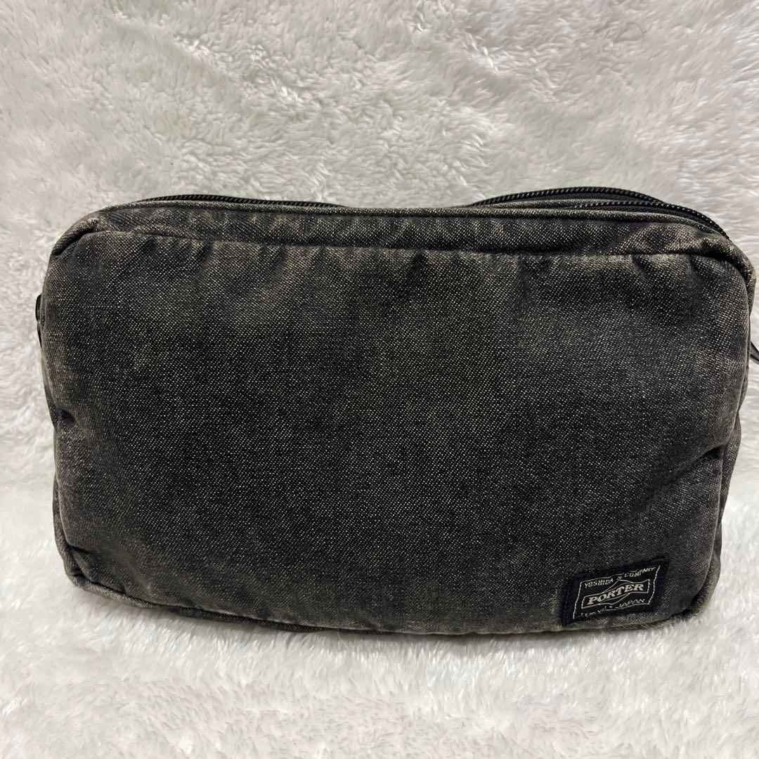 希少・廃盤】ポーター✖︎ビームス テヘラン ショルダーバッグ デニム2