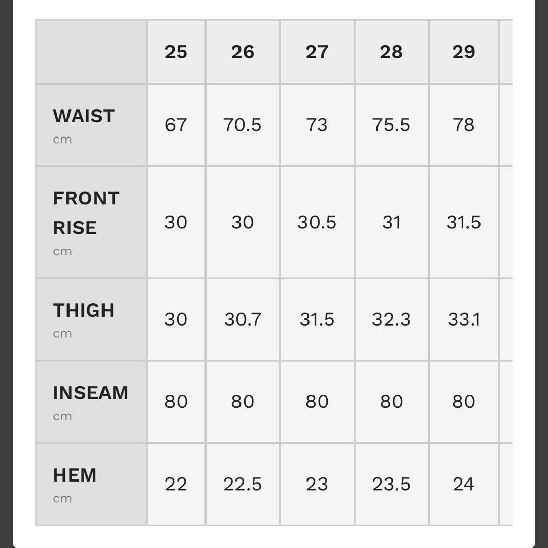MONOTARO 桃太郎ジーンズ ストレートレッグデニム w25