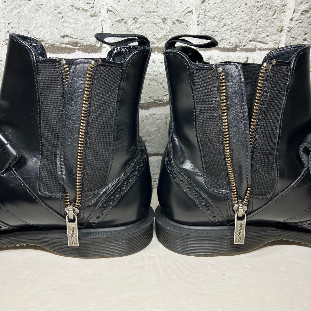 激レア】ドクターマーチン TINA フリンジ チェルシーブーツ UK7 - メルカリ