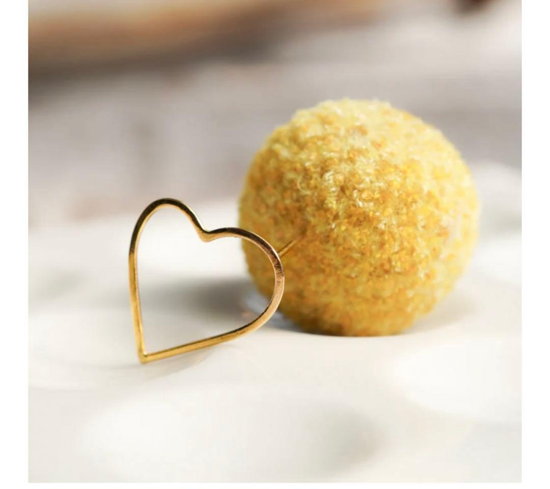 【イロンデール　hirondelle et pépin】ハートピアスＳ イロンデール hirondelle et pépin】ハートピアスS