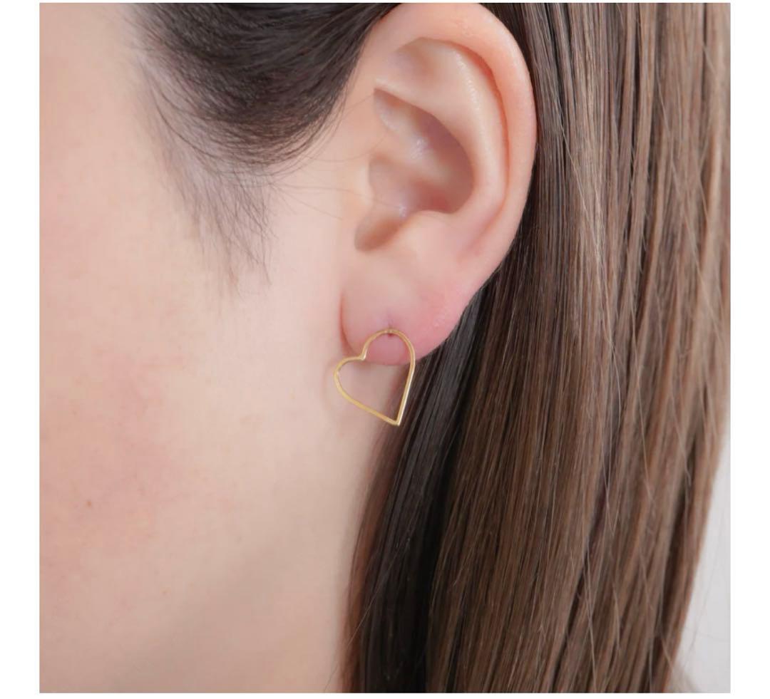 イロンデール hirondelle et pépin】ハートピアスS