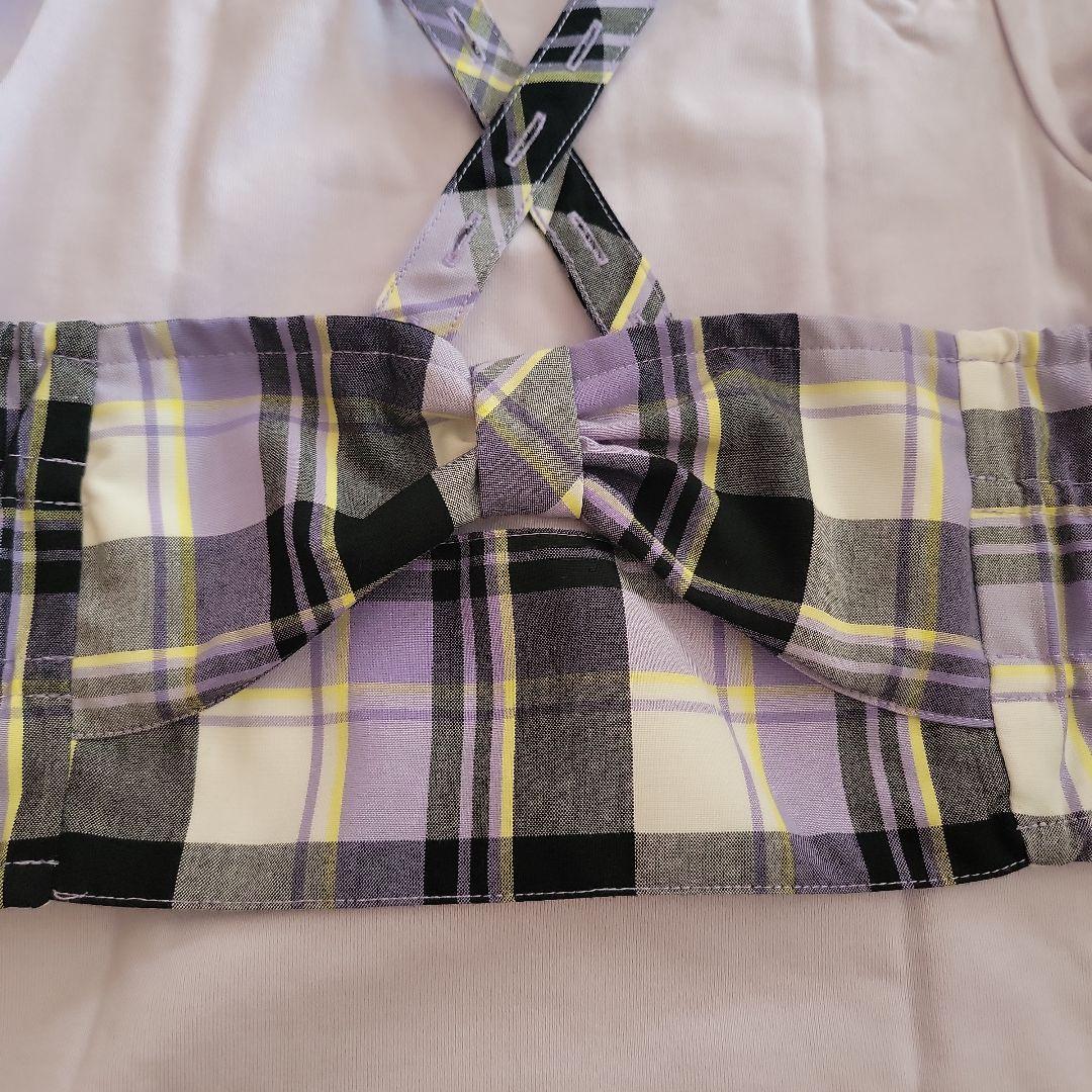 新品未使用《3点セット》アナスイミニ　ビスチェ付きセットアップ 130センチ