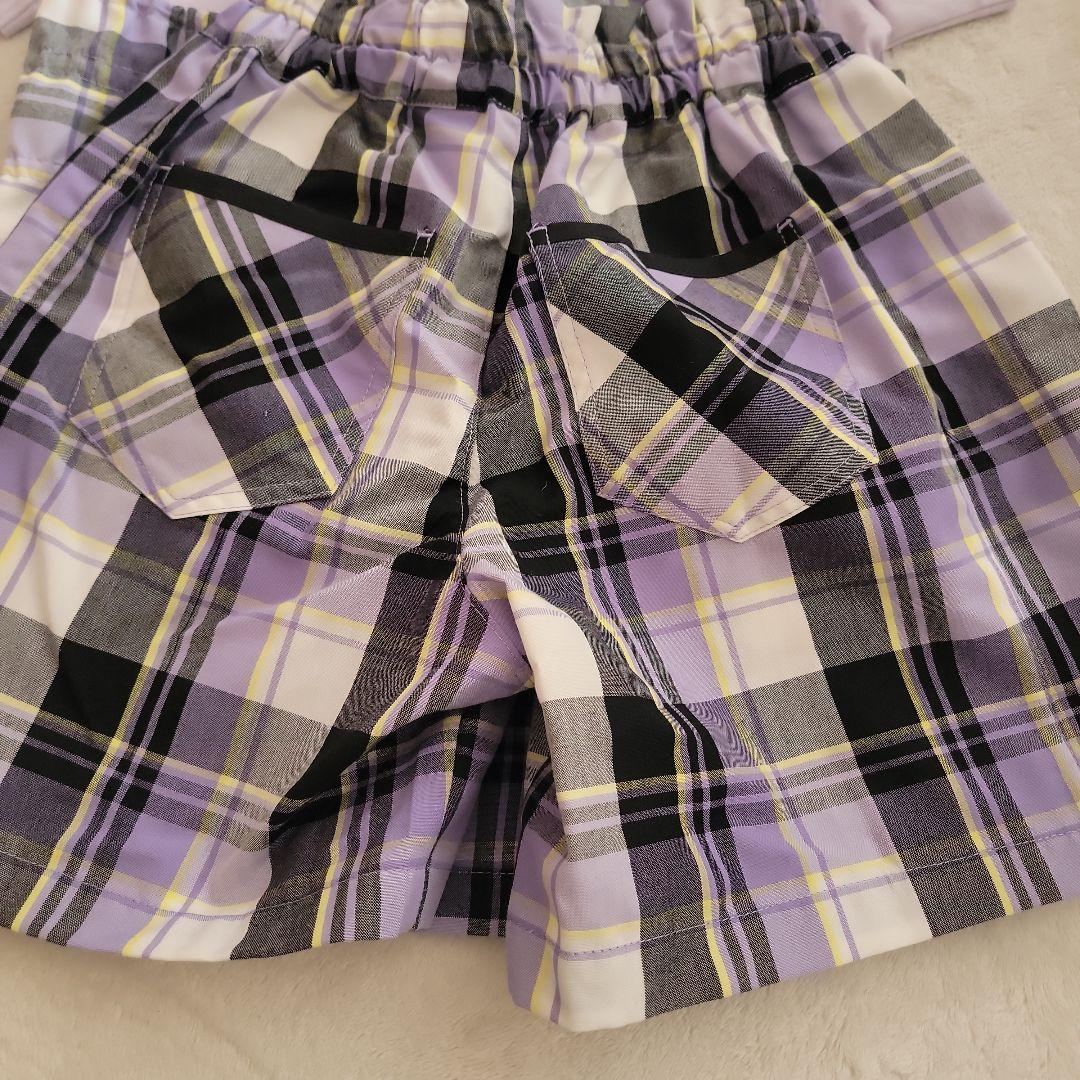 新品未使用《3点セット》アナスイミニ　ビスチェ付きセットアップ 130センチ