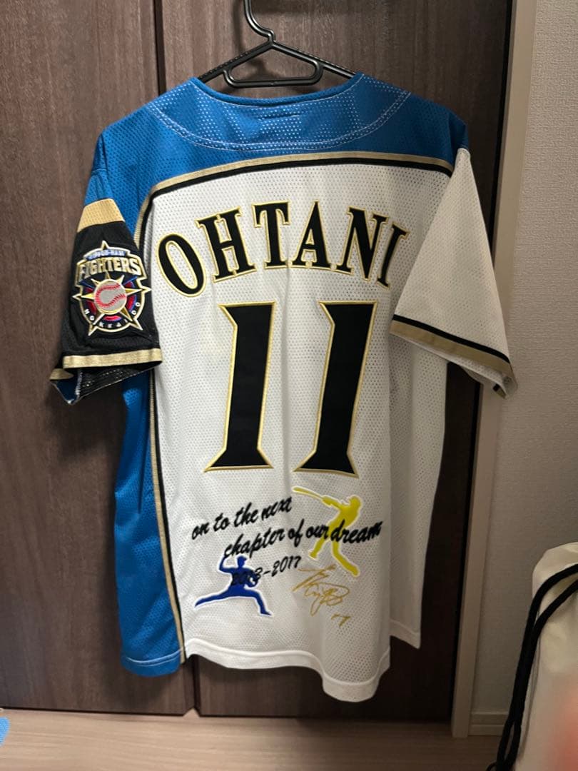 大谷翔平 日本ハムファイターズ 記念ユニフォーム 受注生産　Sサイズ ついに登場 大谷翔平投手 プロコレクションユニフォーム入荷致しました