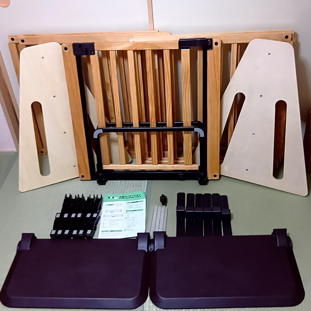 日本育児 木製パーテーション FLEX-Ⅱ 400　ベビーゲート　取扱説明書付属 0_546_01.jpg?v=1743055726&