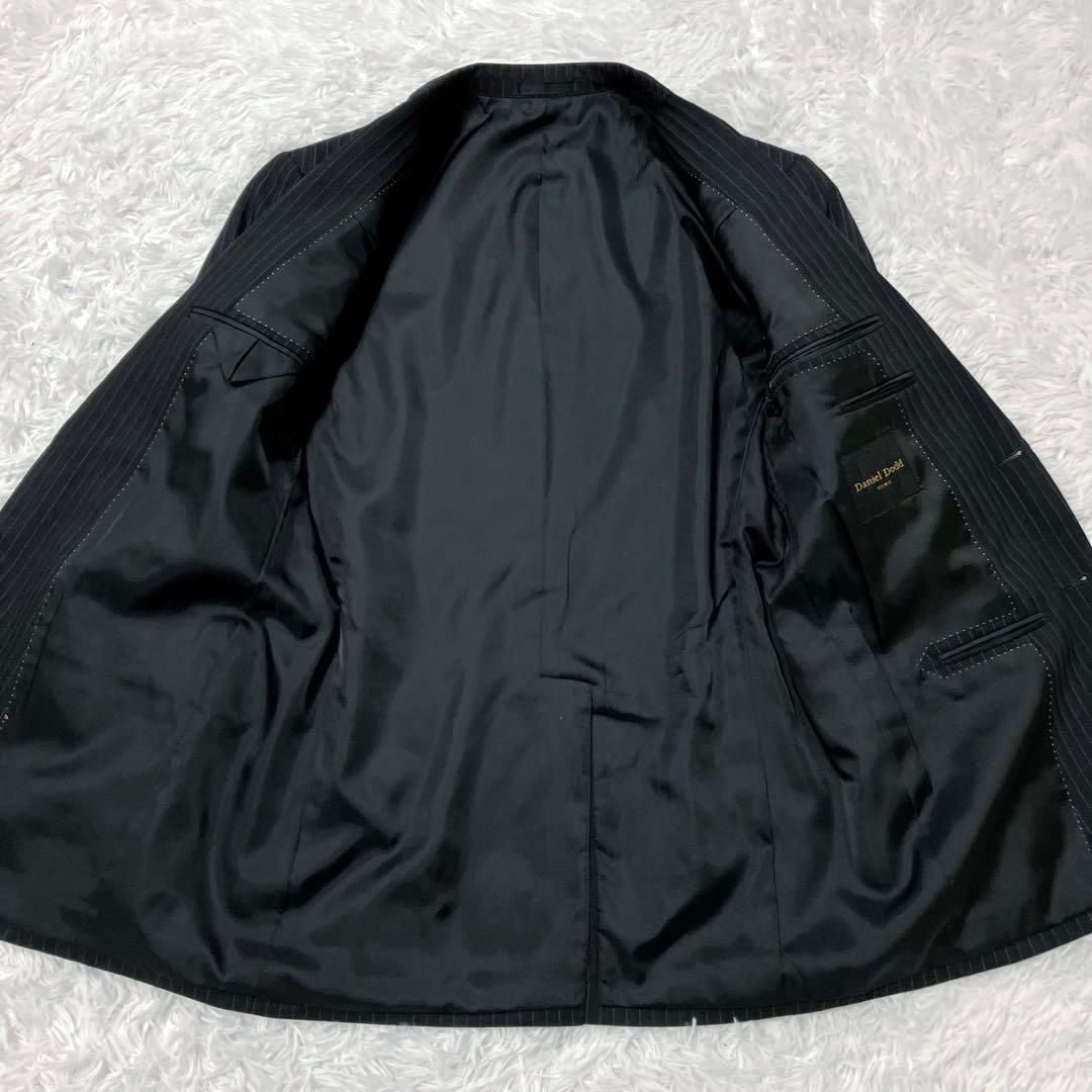 Daniel Dodd UOMO A6 スーツ 3ピース ストライプ 黒 - メルカリ