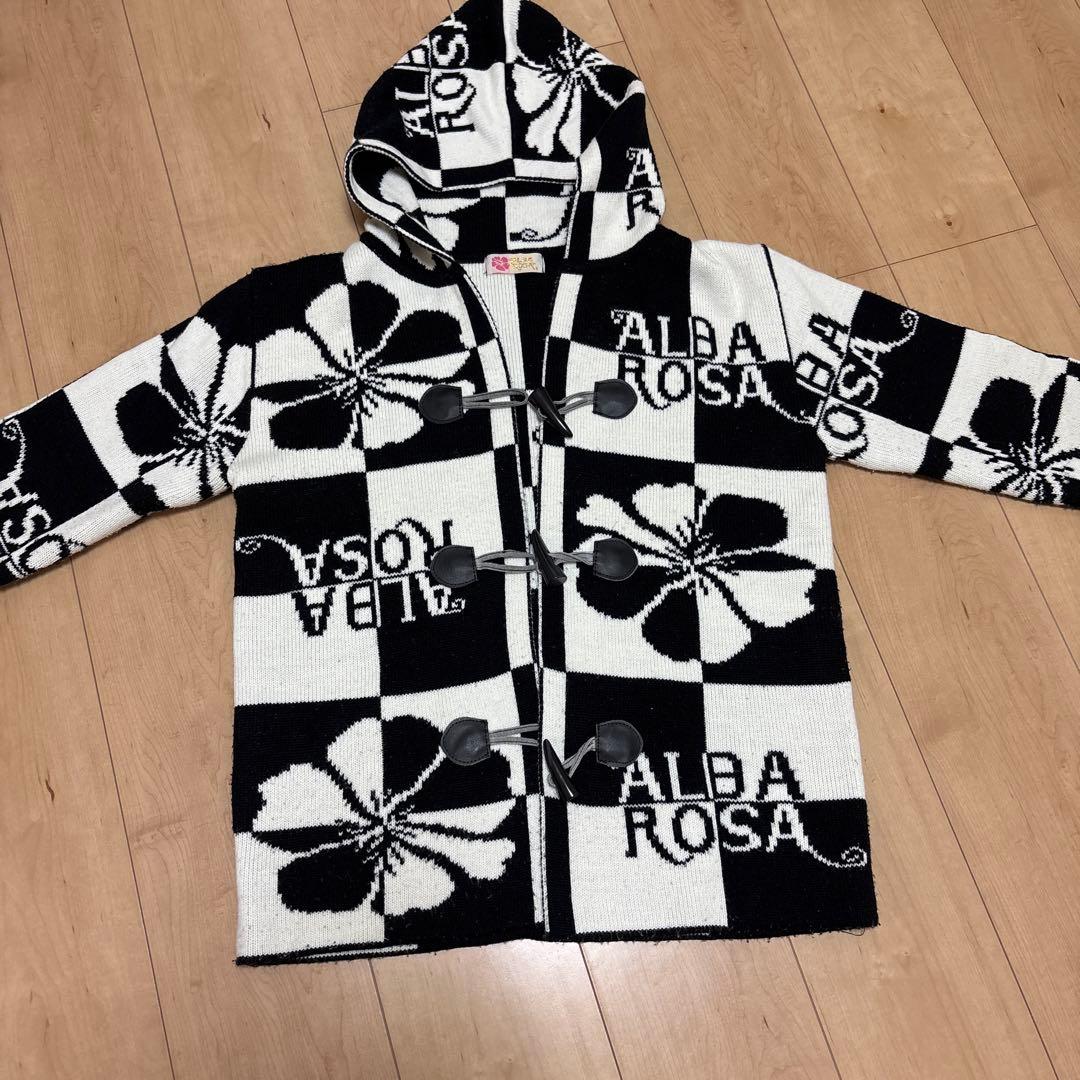 今月末までの値下げ』アルバローザ ALBAROSA 升目 ニット