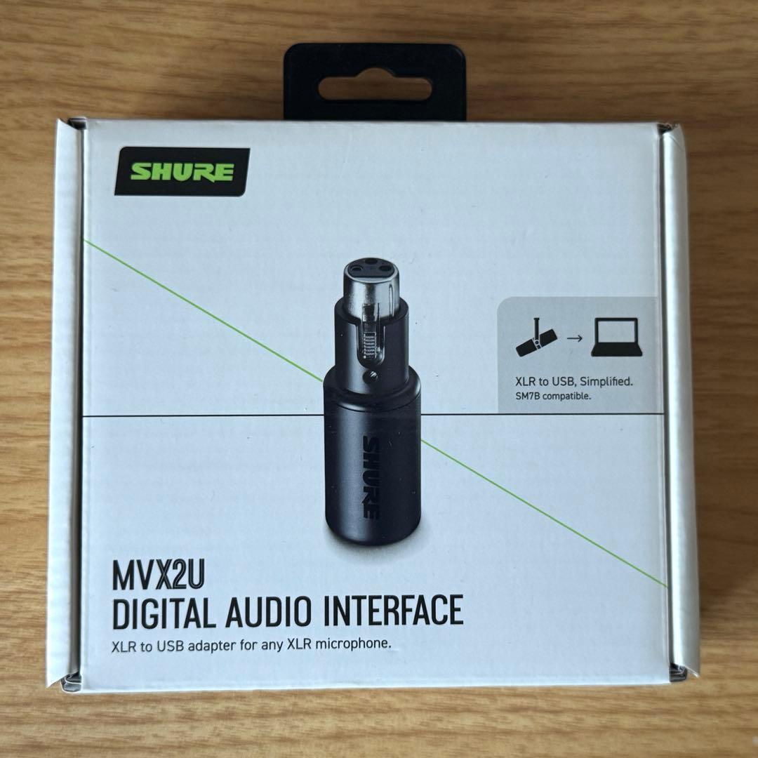 SHURE MVX2U デジタルオーディオインターフェース MVX2U - デジタルオーディオインターフェース - Shure 日本