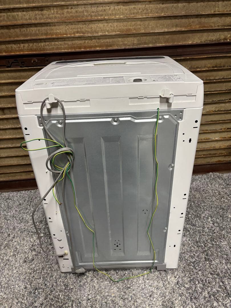 シャープ 洗濯機 5.5kg ES-GE5C-W 2019年製