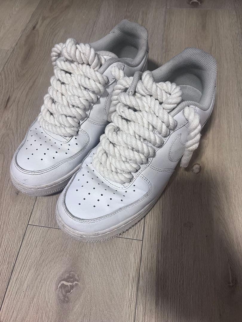 ナイキ エアフォース1 ロー ロープカスタム ロープフォース26.5cm
