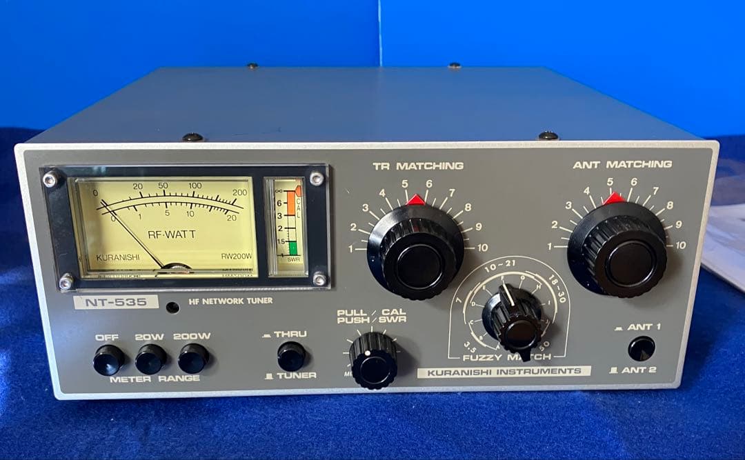 ［ナカニシ］HFアンテナチューナ NT-535 Yahoo!オークション -「クラニシ チューナー」の落札相場・落札価格