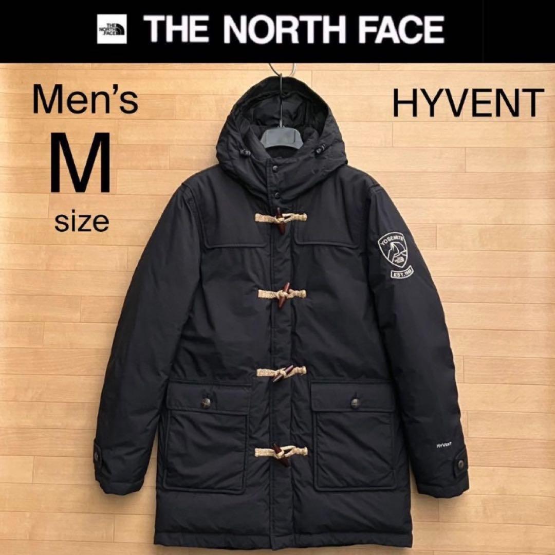 ザ ノースフェイス ダウンジャケット M ダウンパーカ ダッフルコート 黒 THE NORTH FACE (ザ ノースフェイス) ファーフード フルジップ ダウン