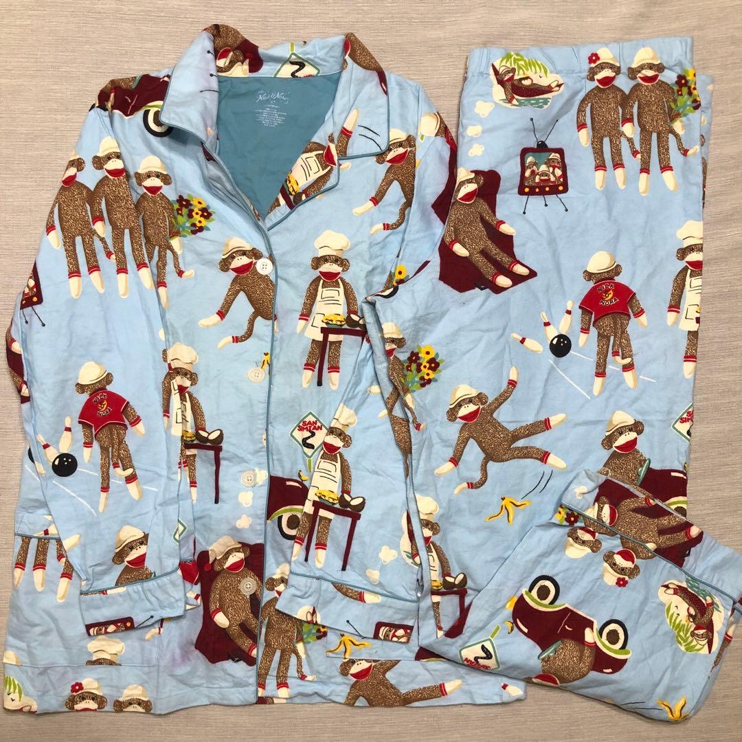 VINTAGE Nick&Nora pajama ニックアンドノラ パジャマ - メルカリ