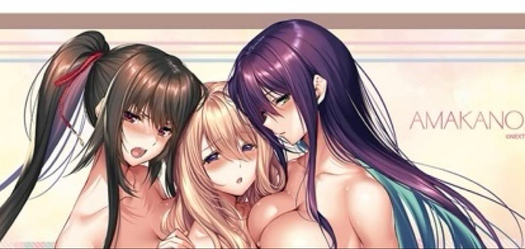 C104 アマカノ2＋プレイマット×3枚＋オマケでアマカノスリーブ×2個