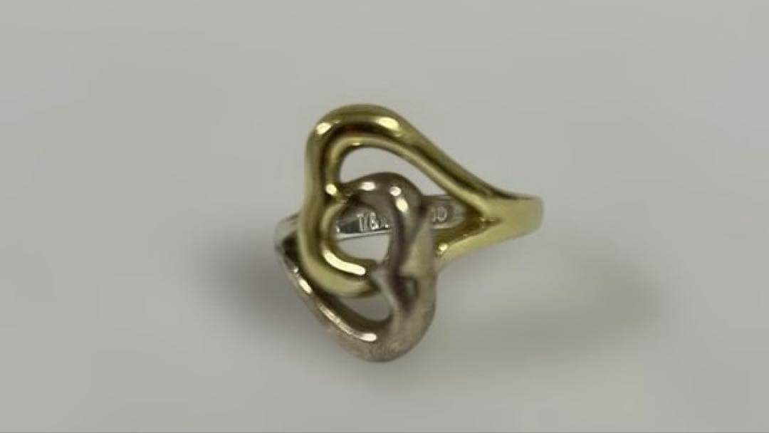 ティファニーダブルハートコンビリング TIFFANY&Co. ティファニー ダブル ラビング ハートリング 指輪 – Trip