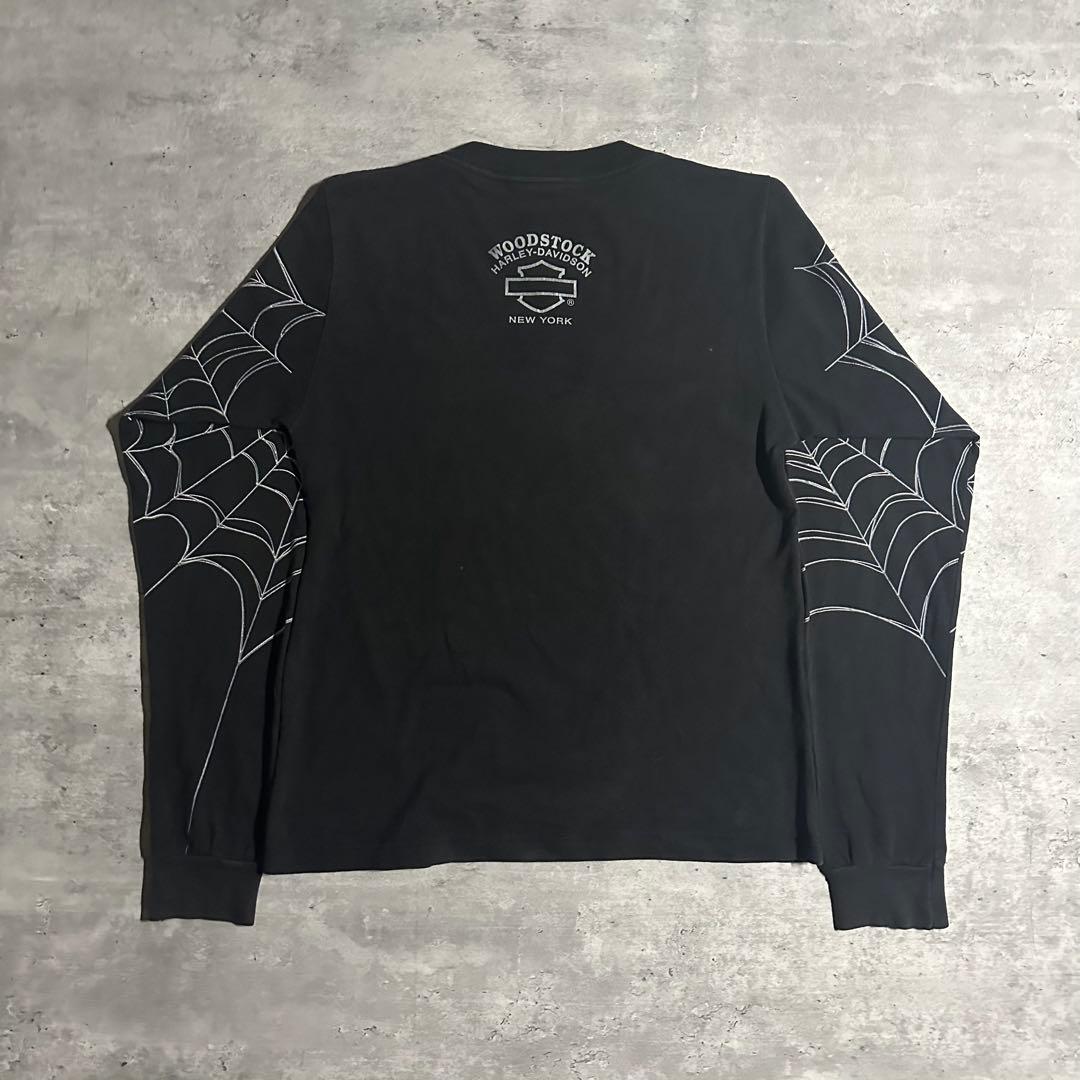 Travis 着用 Harley-Davidson スパイダーウェブ Tシャツ - メルカリ