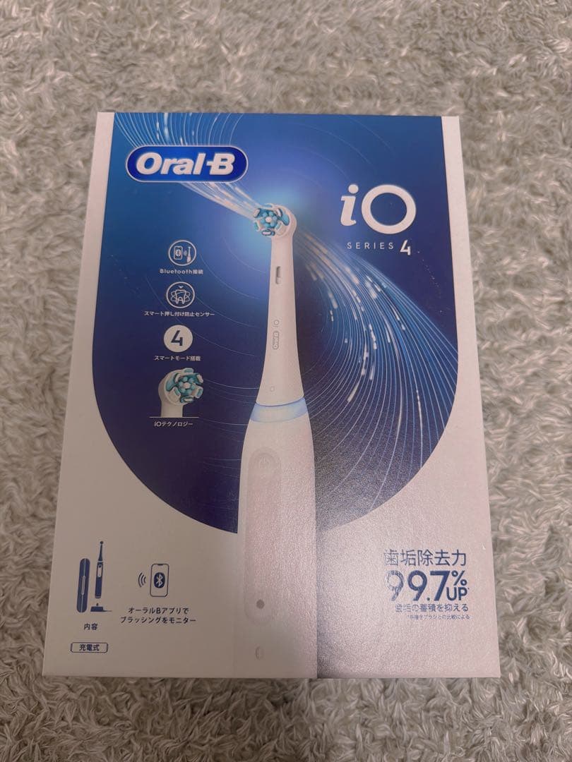 新品未開封　ブラウン 電動歯ブラシ オーラルB iO4 iO4 | 電動歯ブラシ【ブラウンオーラルB】