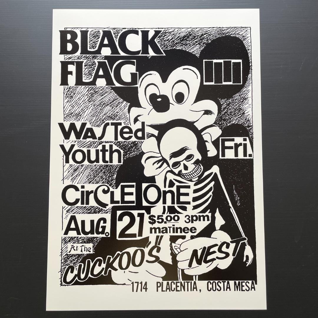 ポスター☆レイモンド・ペティボン ”Black Flag